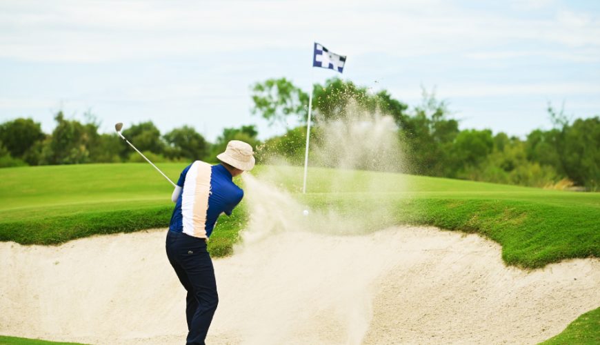 Golden Sand golf course in Hue